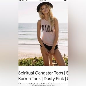 Spiritual Gangster KARMA Tank